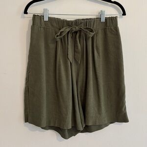 BCBGeneration Sage Green Casual Shorts